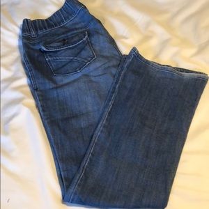 Old Navy boot cut maternity jeans